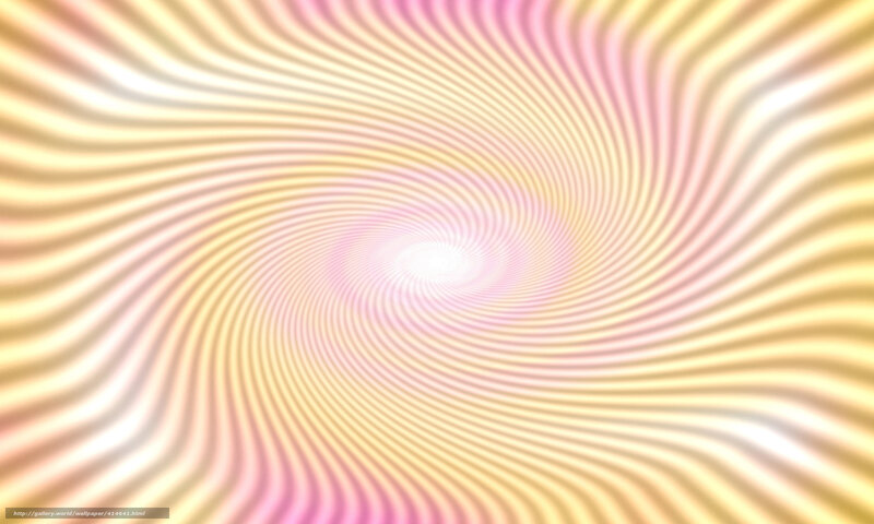 Swirling Abstract Pattern — Yellow, Hypnotic