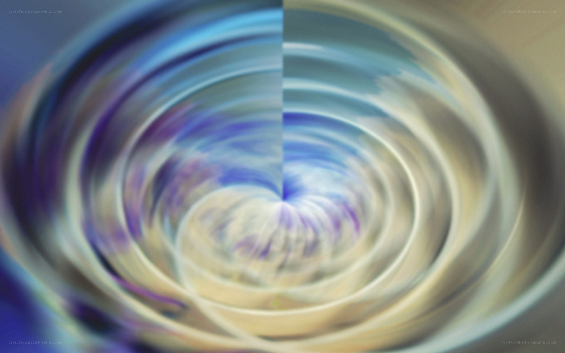 swirling abstract vortex