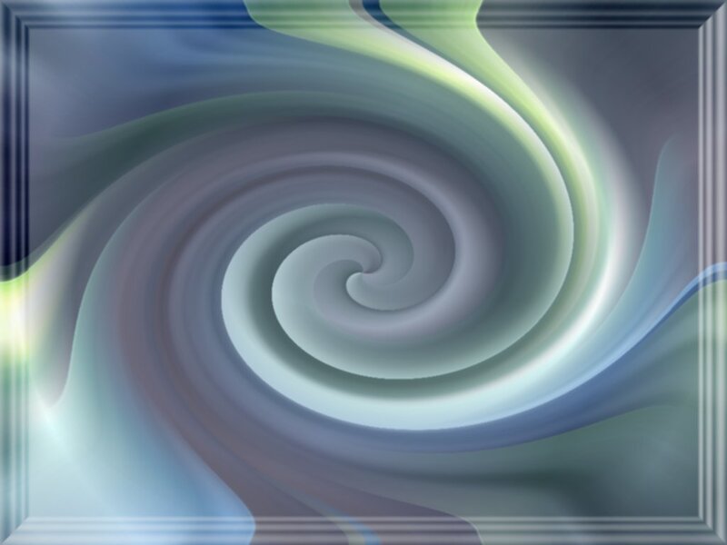 swirling blue and green abstract pattern