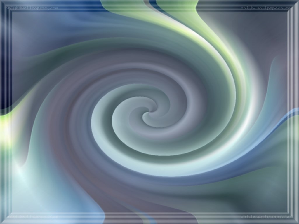 swirling blue and green abstract pattern