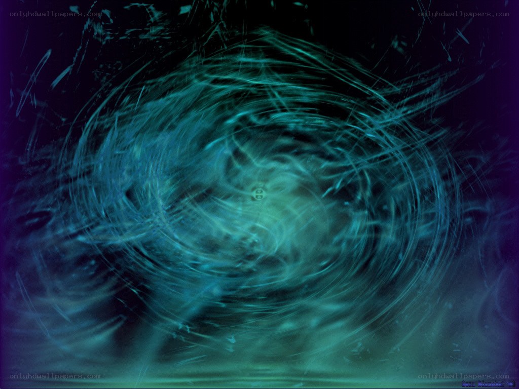 swirling blue energy vortex