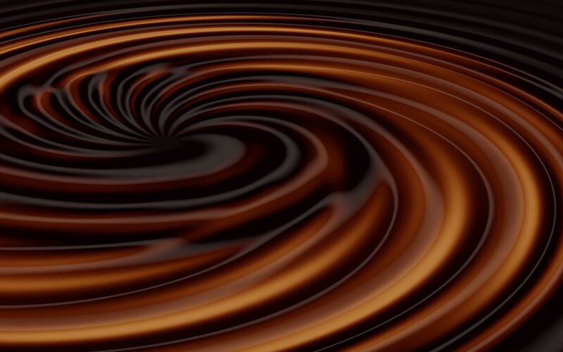 Swirling Chocolate Pattern