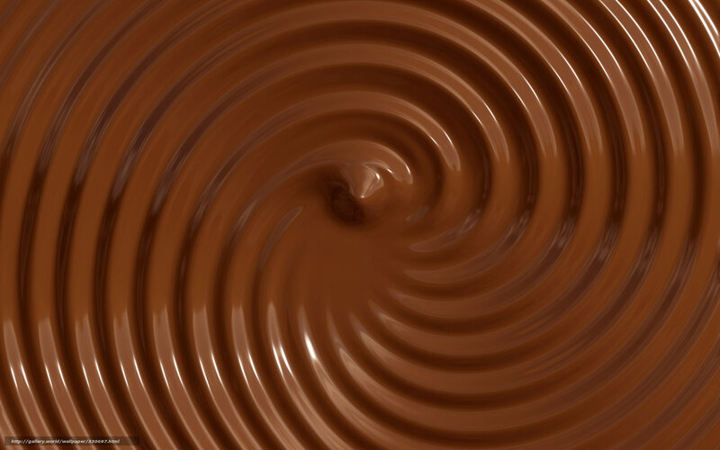 swirling chocolate texture