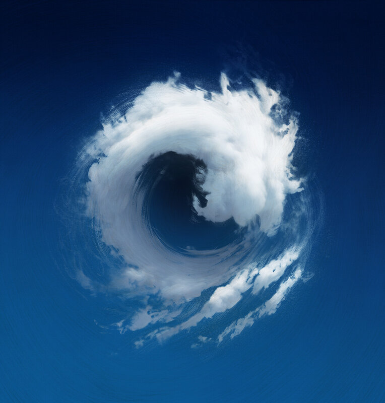 Swirling Cloud Vortex