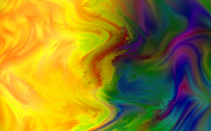 Swirling Colorful Abstract Pattern