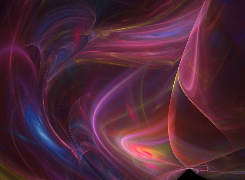 Swirling Colorful Fractal