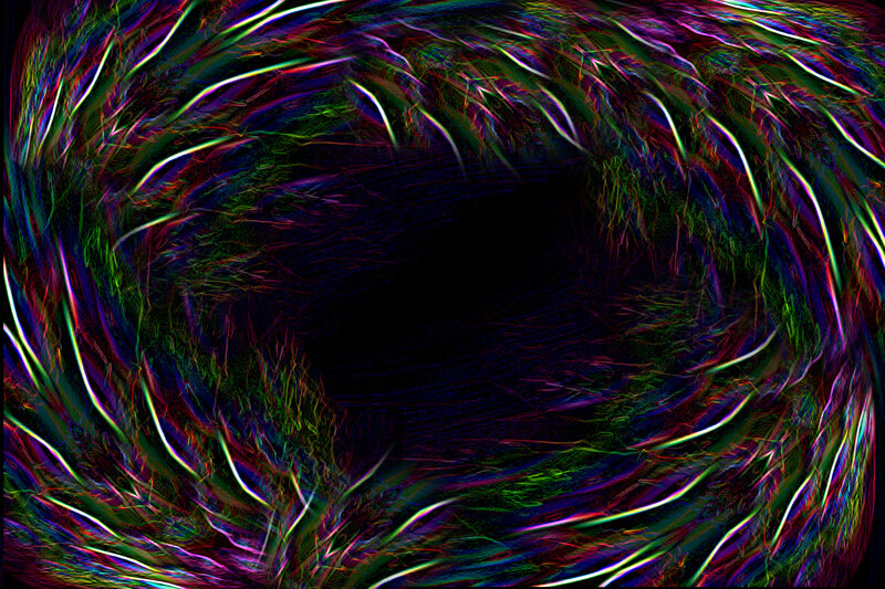 Swirling Colorful Light Patterns