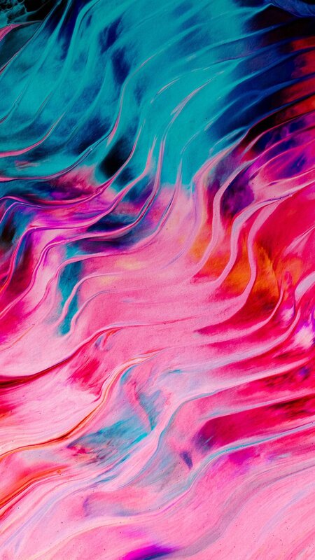 Swirling Colorful Paint — Pink