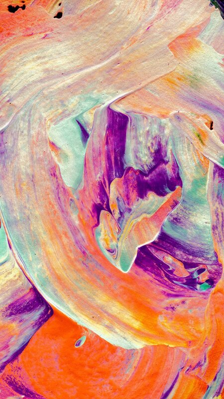 Swirling Colorful Paint — Purple