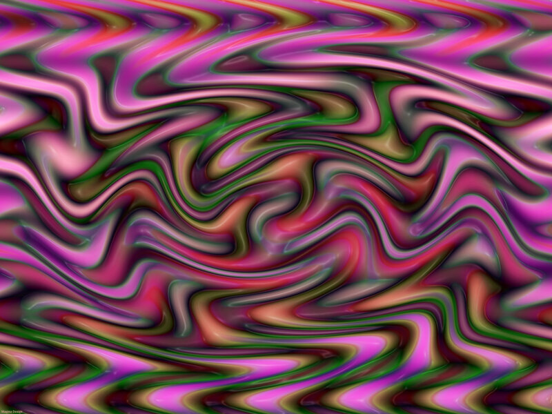Swirling Colorful Patterns — Pink