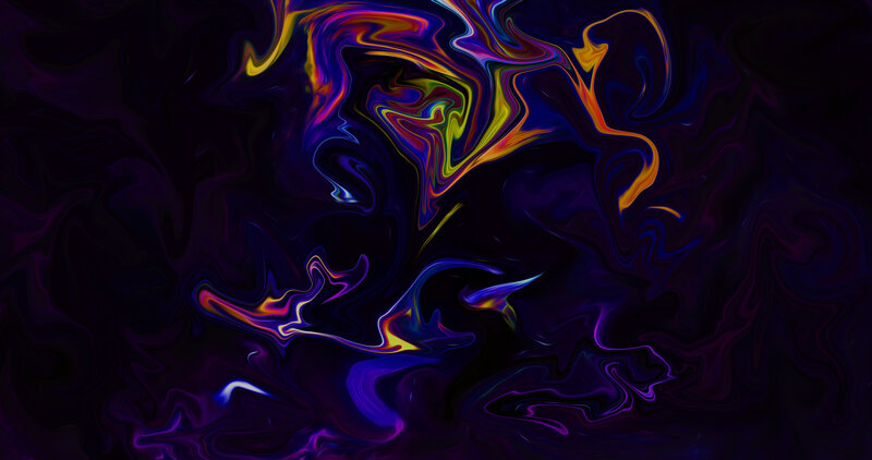 Swirling Colorful Patterns — Purple