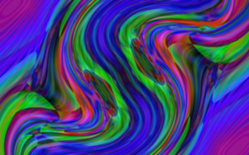 Swirling Colorful Patterns