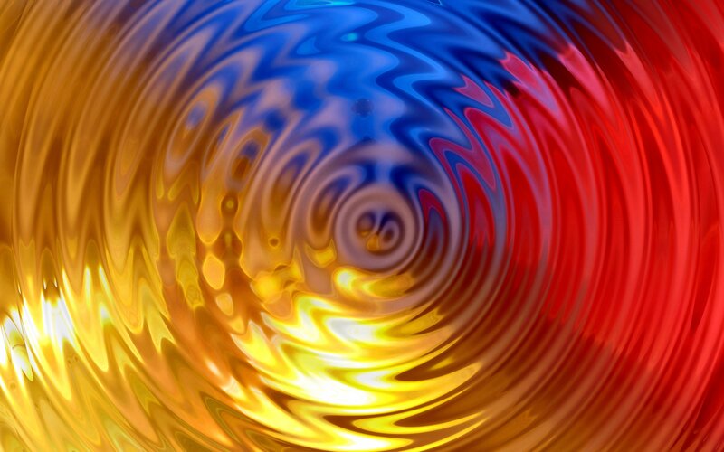 Swirling Colorful Vortex