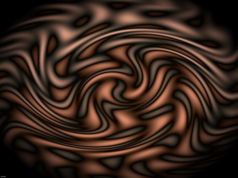 swirling copper abstract pattern