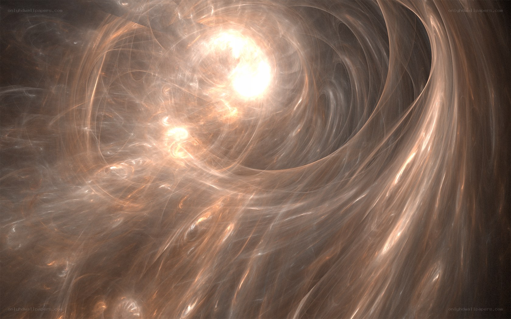 swirling cosmic light vortex