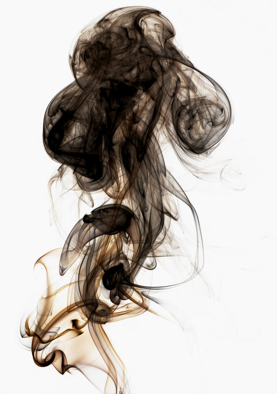 swirling dark smoke patterns