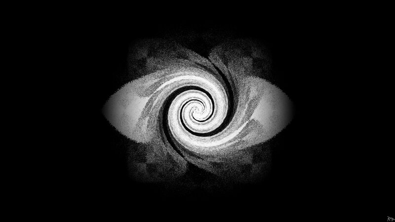 Swirling Eye Pattern