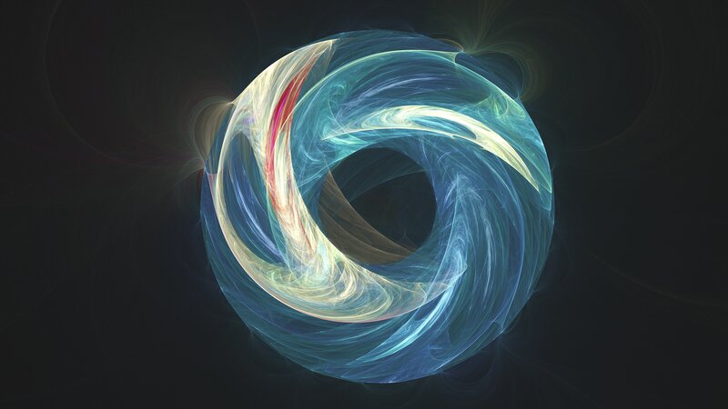 Swirling Fractal Torus