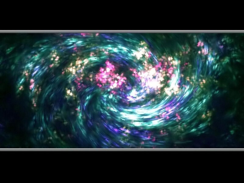 swirling galaxy of stars