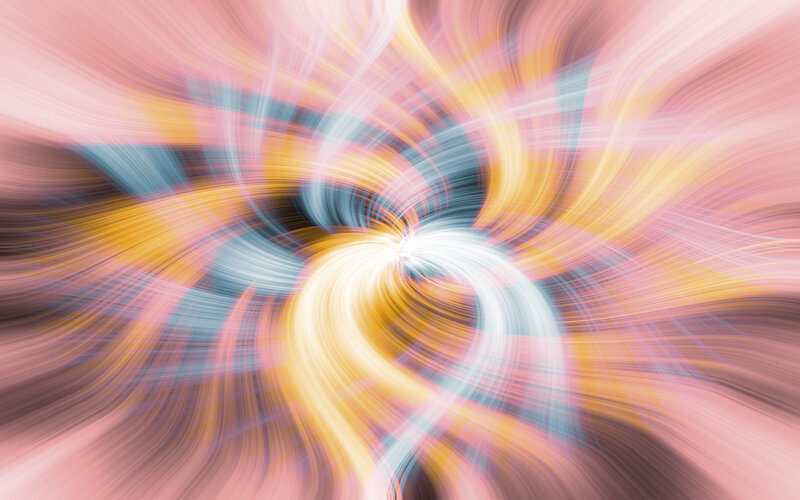 Swirling Light Patterns — Pink