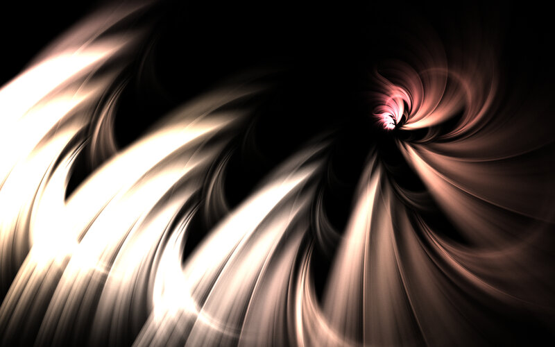 swirling light tunnel