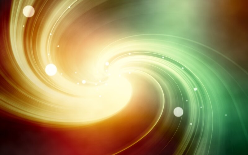 swirling light vortex