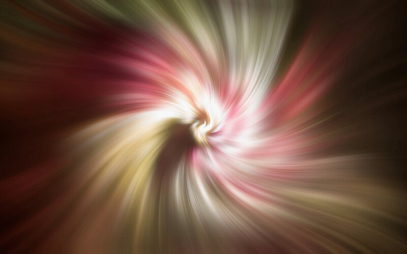 Swirling Light Vortex — White, Dynamic