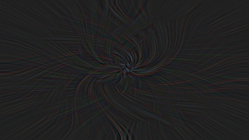 Swirling Lines on Dark Background