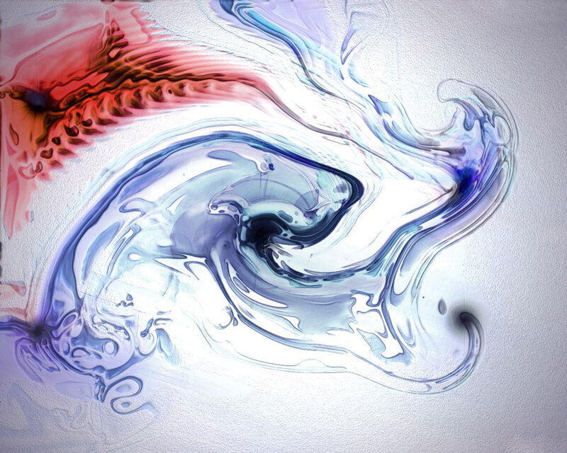 Swirling Liquid Colors