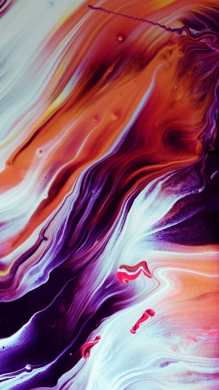 Swirling Paint Patterns