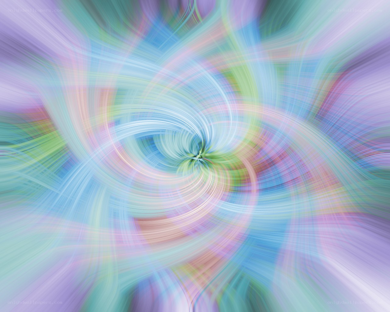 swirling pastel light patterns