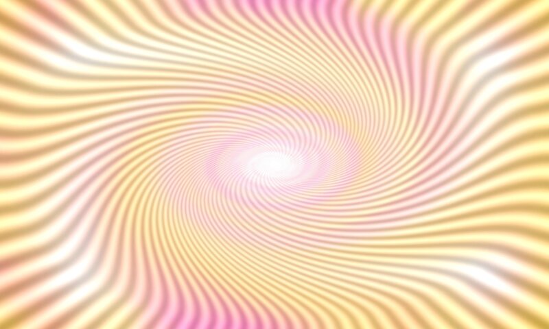 swirling pastel spiral