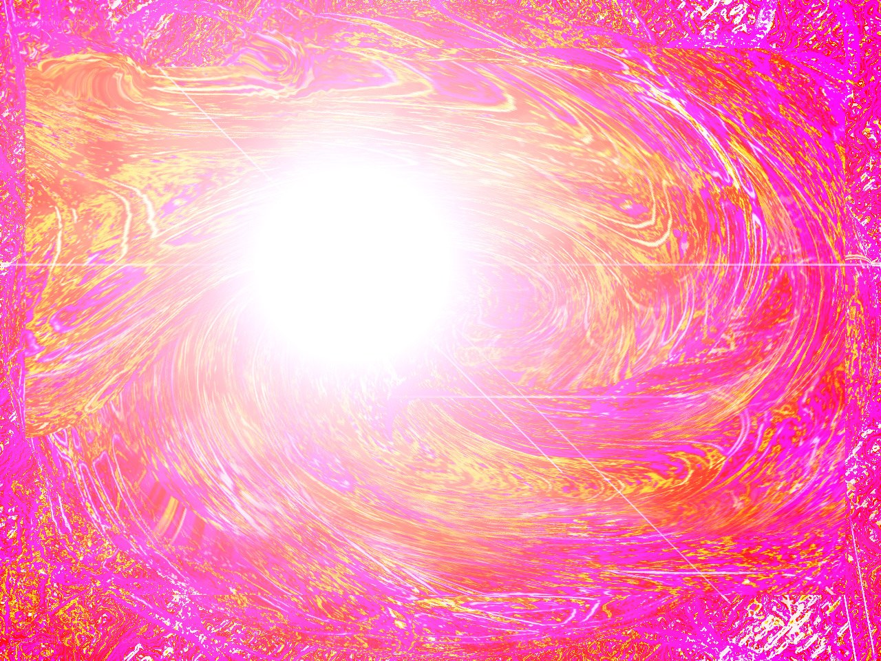 swirling pink and yellow vortex