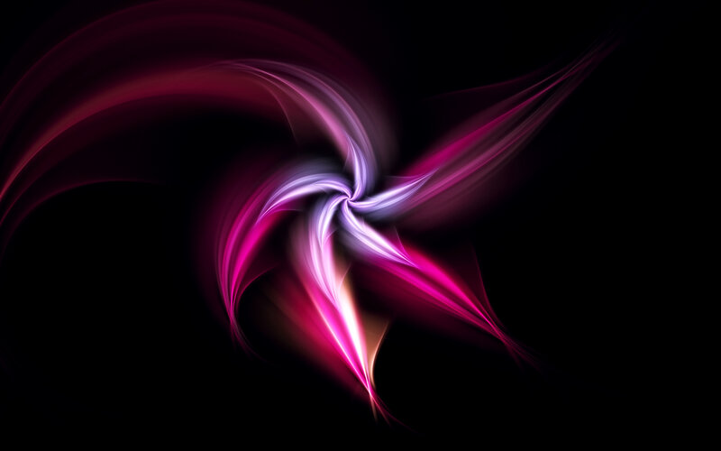 Swirling Pink Light Patterns — Dynamic