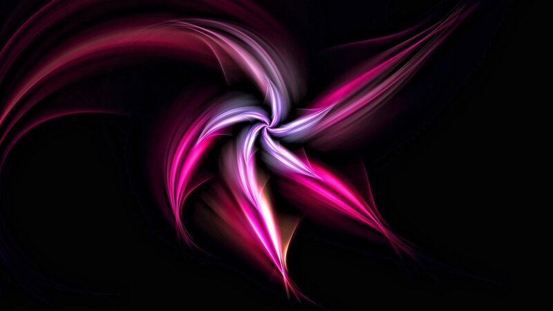 Swirling Pink Light Patterns