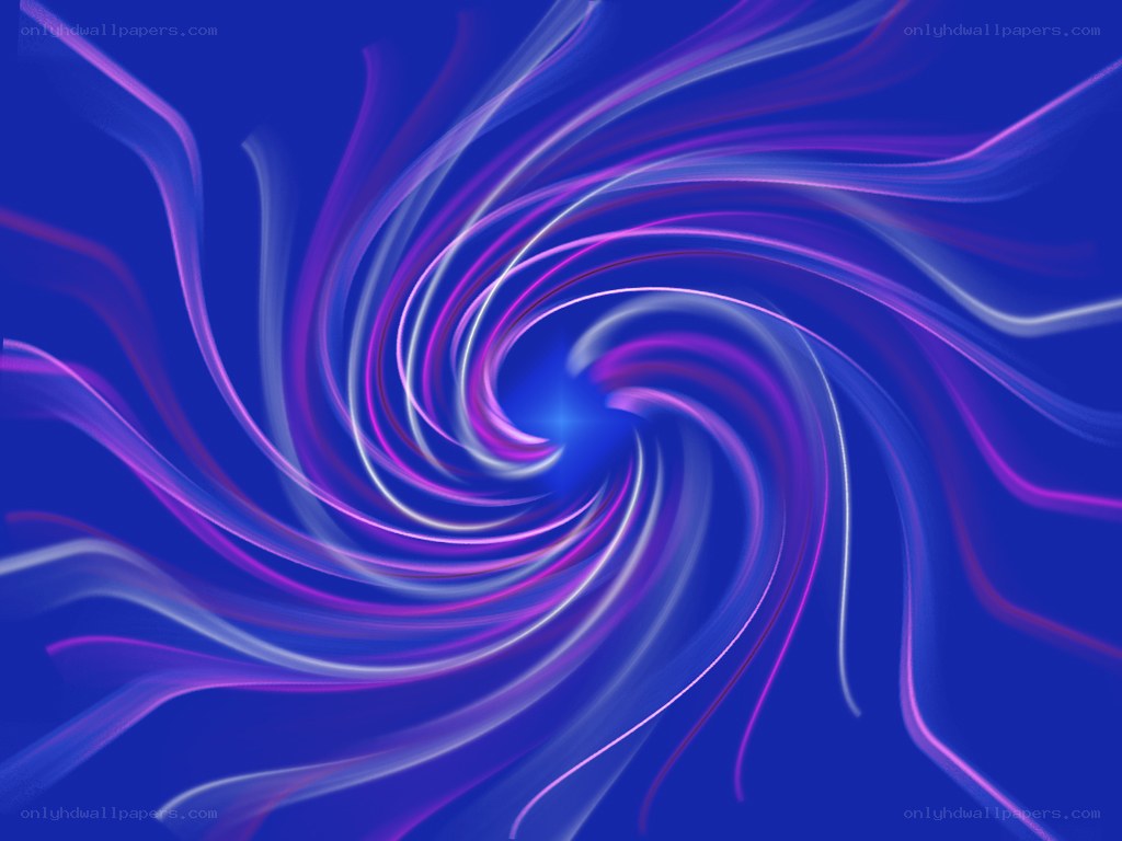 swirling purple and blue light