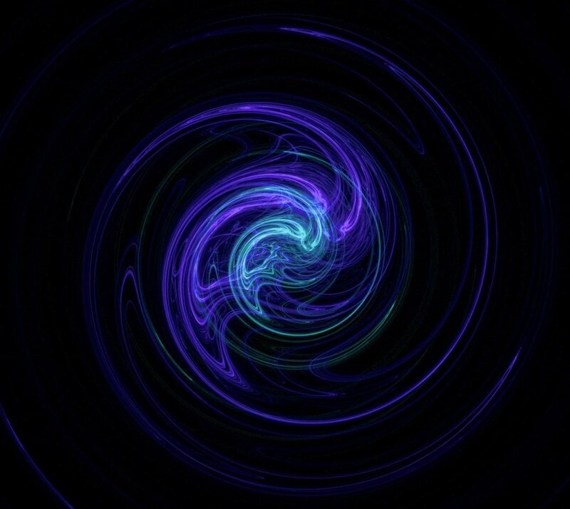 Swirling Purple and Blue Light — Hypnotic