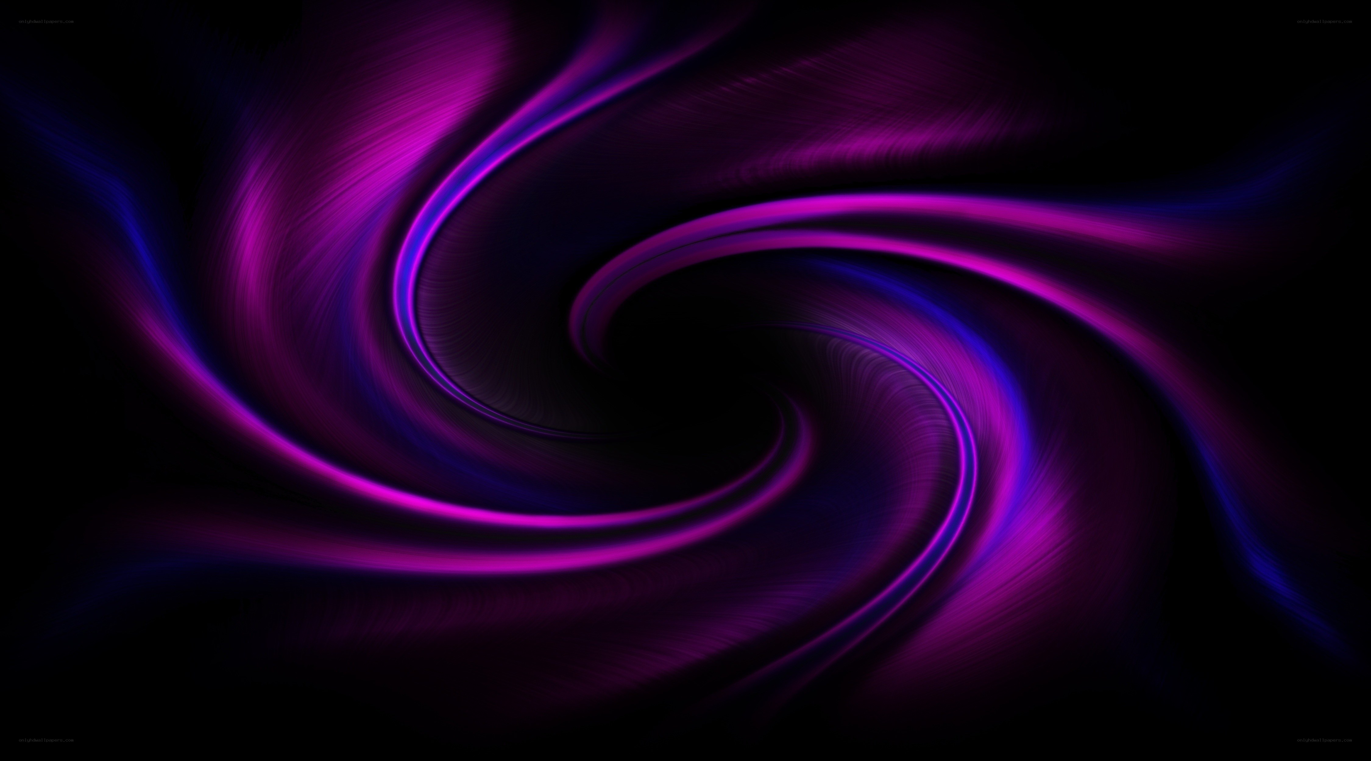 swirling purple and blue light