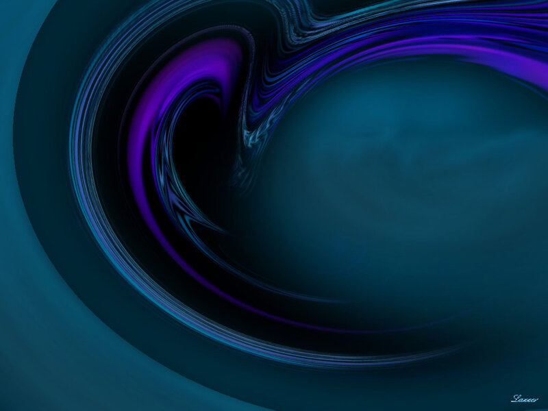 Swirling Purple and Blue Lines