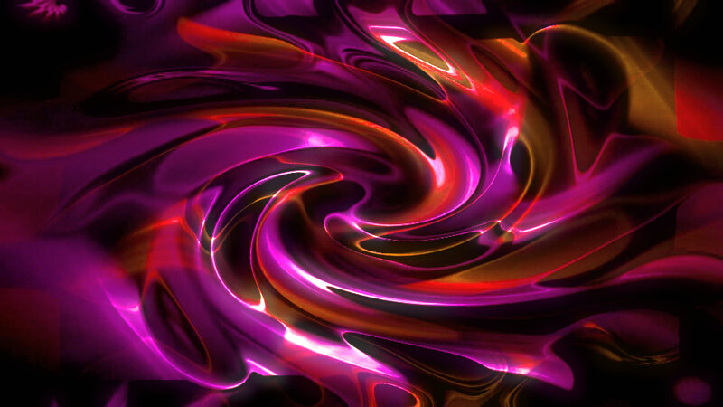 Swirling Purple and Red Liquid