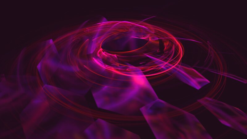 Swirling Purple Light Patterns — Dynamic