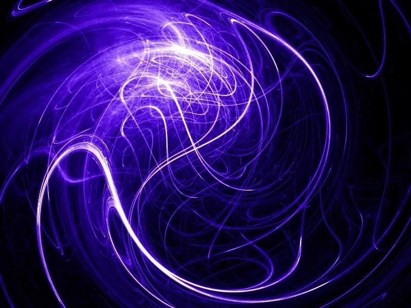 swirling purple light patterns