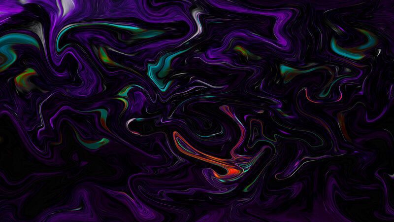 Swirling Purple Liquid — Dynamic