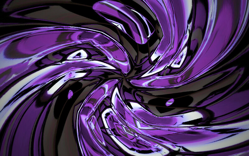 Swirling Purple Liquid