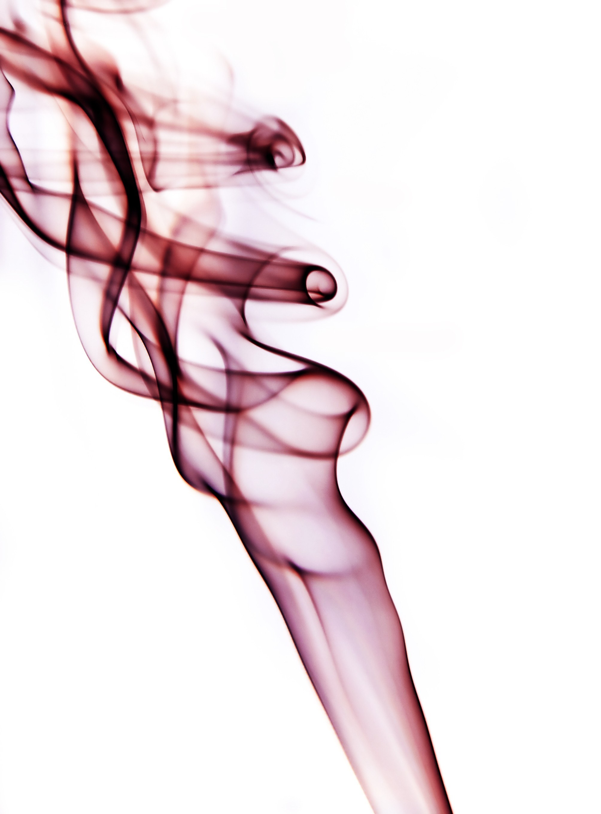 swirling purple smoke