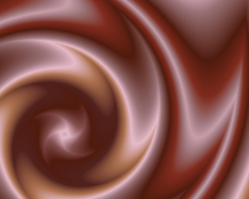 swirling red and brown abstract pattern