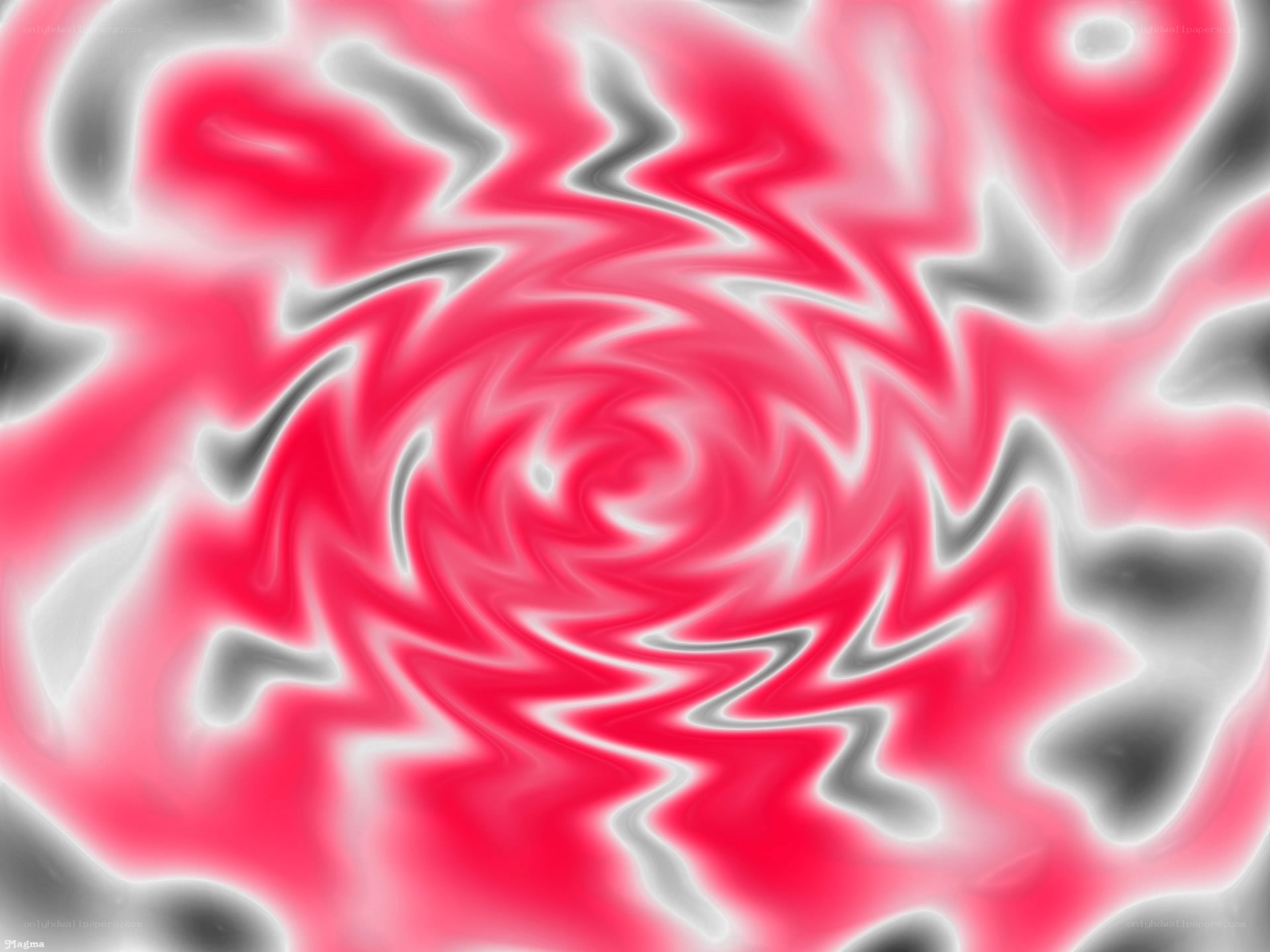 swirling red and gray abstract pattern