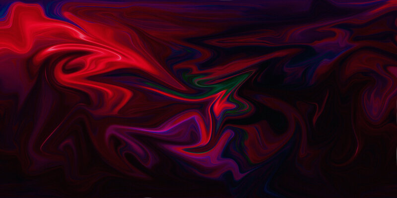 Swirling Red and Purple Liquid — Dark