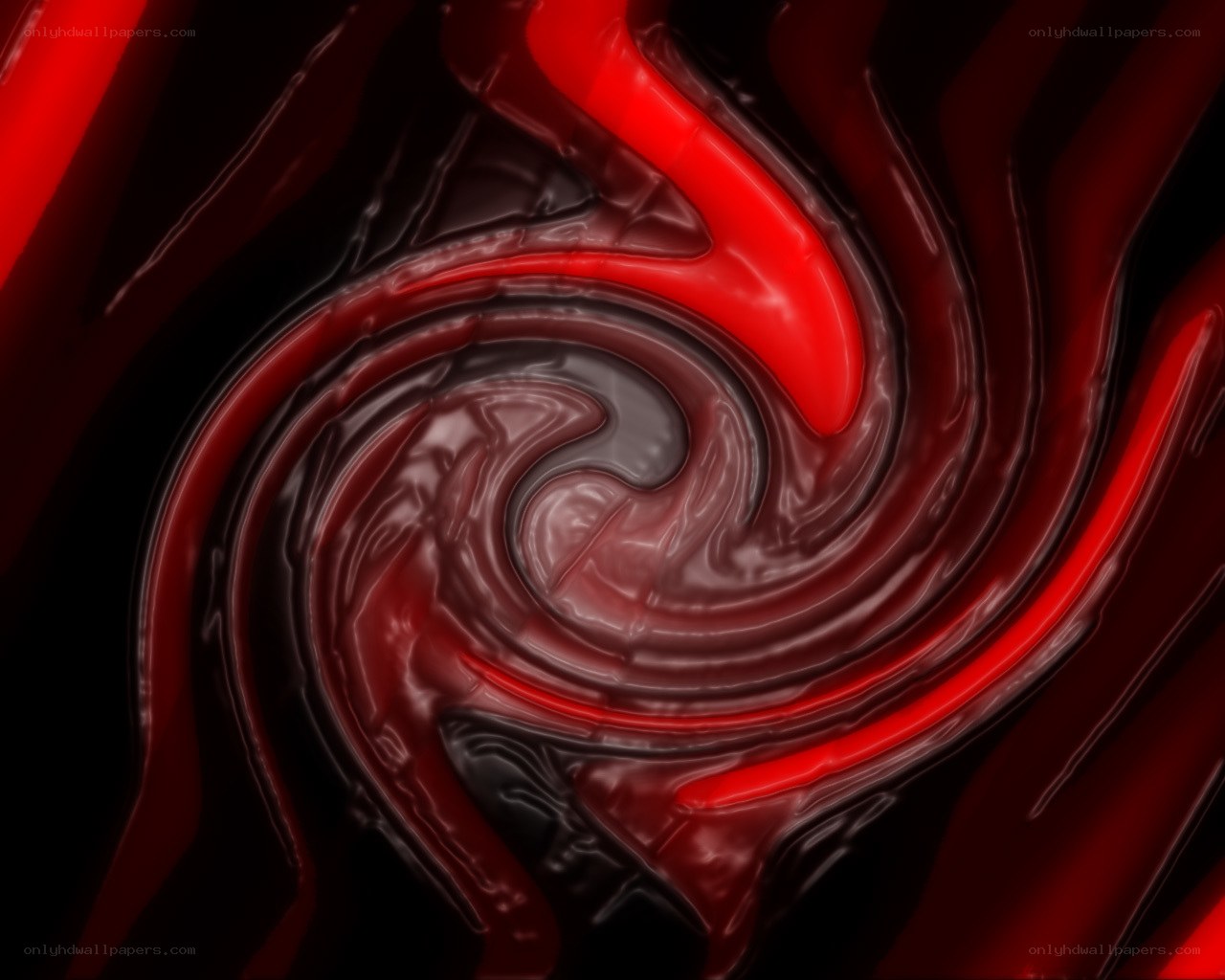 swirling red liquid abstract