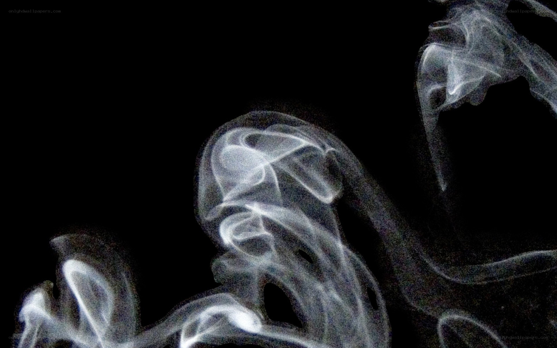 swirling smoke patterns